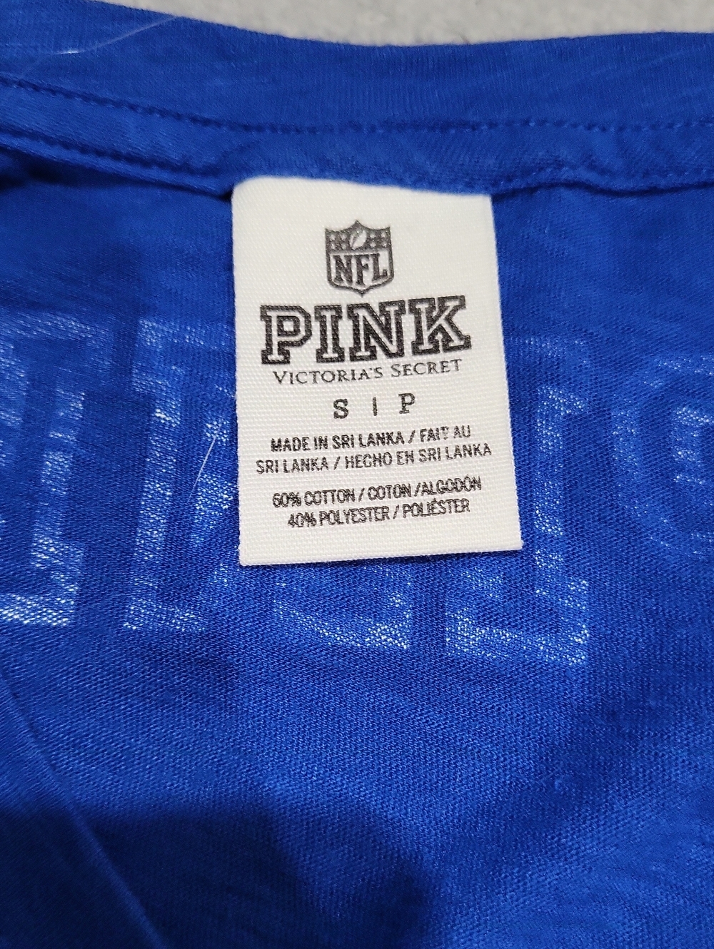 Victoria's Secret PINK Detroit Lions Football Shirt - Picture 9 of 15